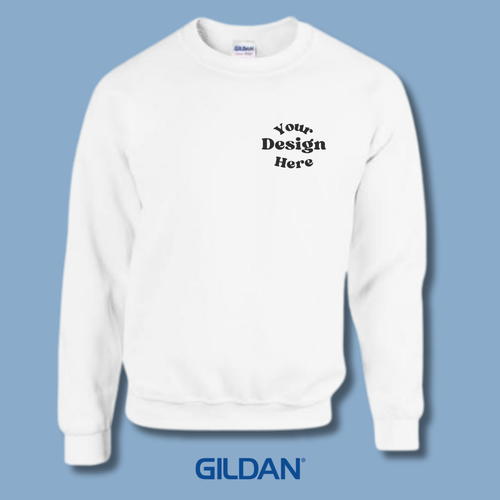 Custom Printed Gildan Sweat Shirt