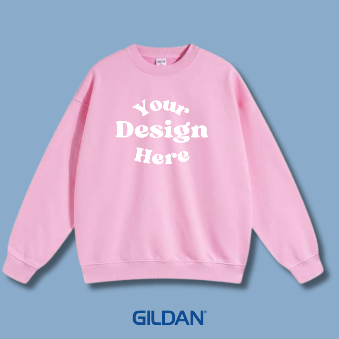 Custom Printed Gildan Sweat Shirt