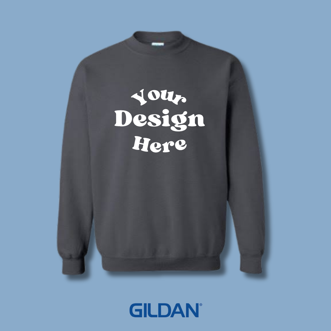 Custom Printed Gildan Sweat Shirt