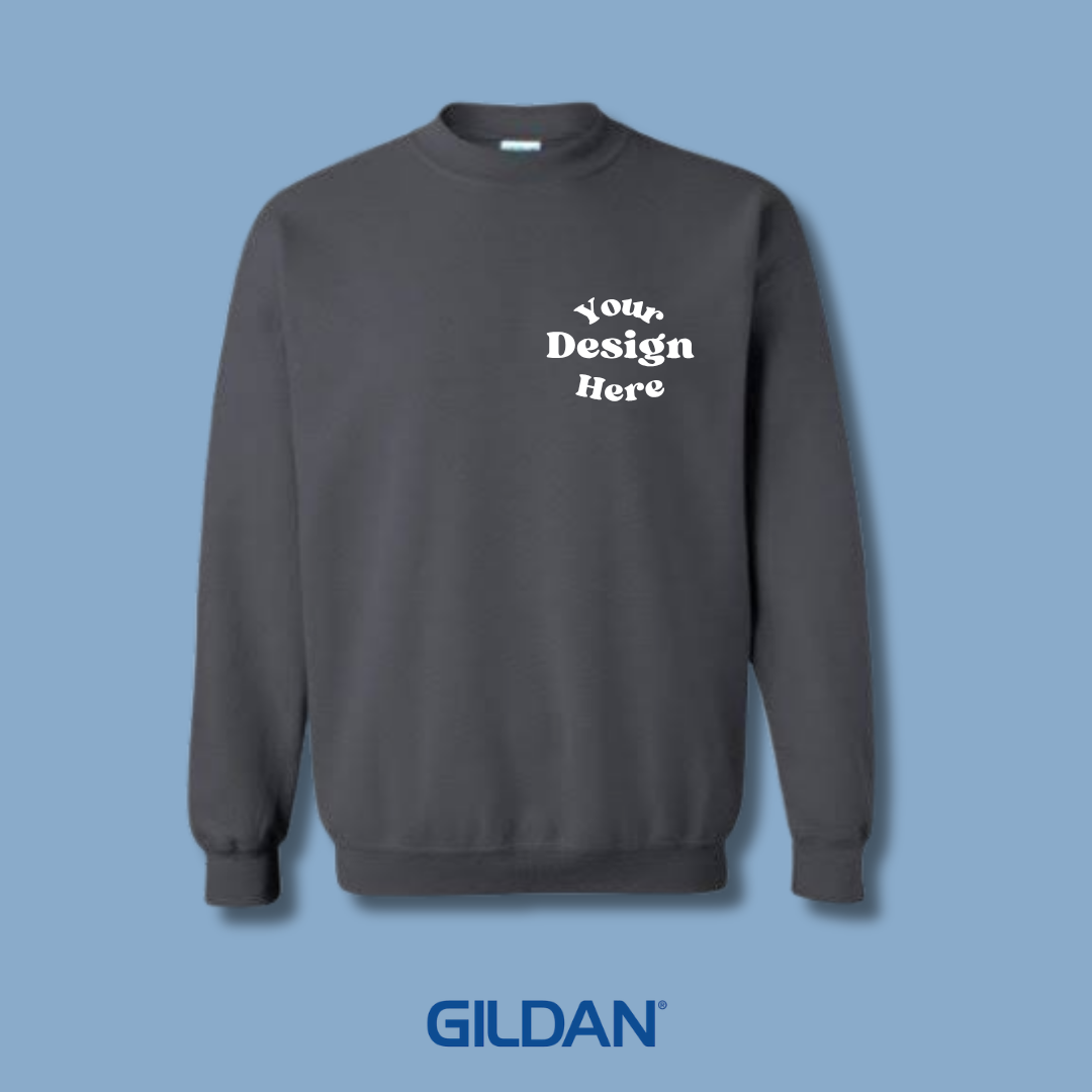 Custom Printed Gildan Sweat Shirt