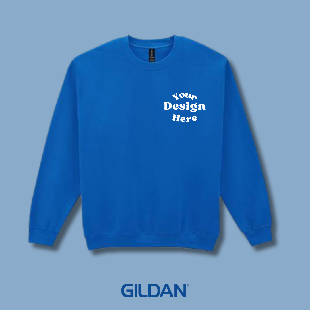 Custom Printed Gildan Sweat Shirt