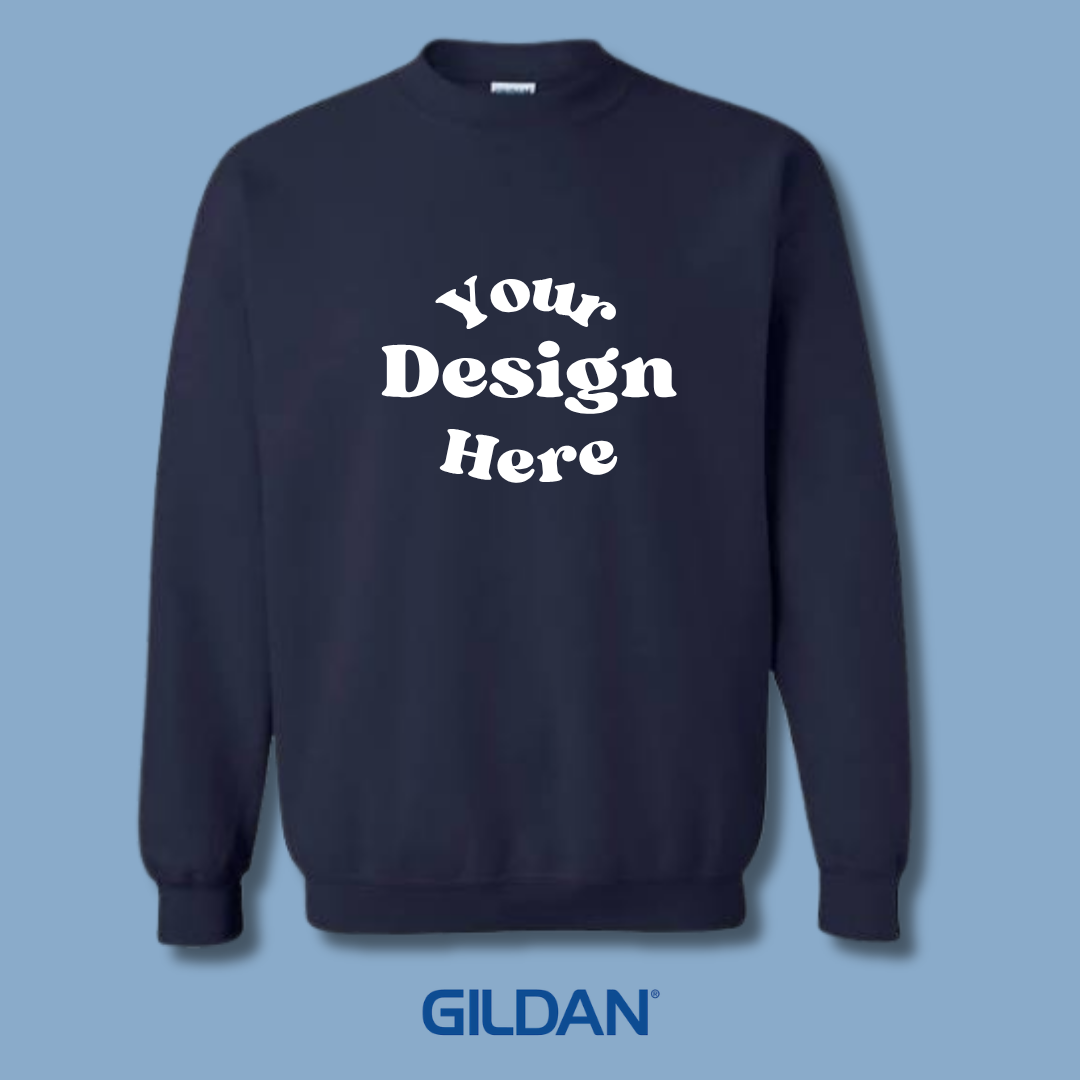 Custom Printed Gildan Sweat Shirt