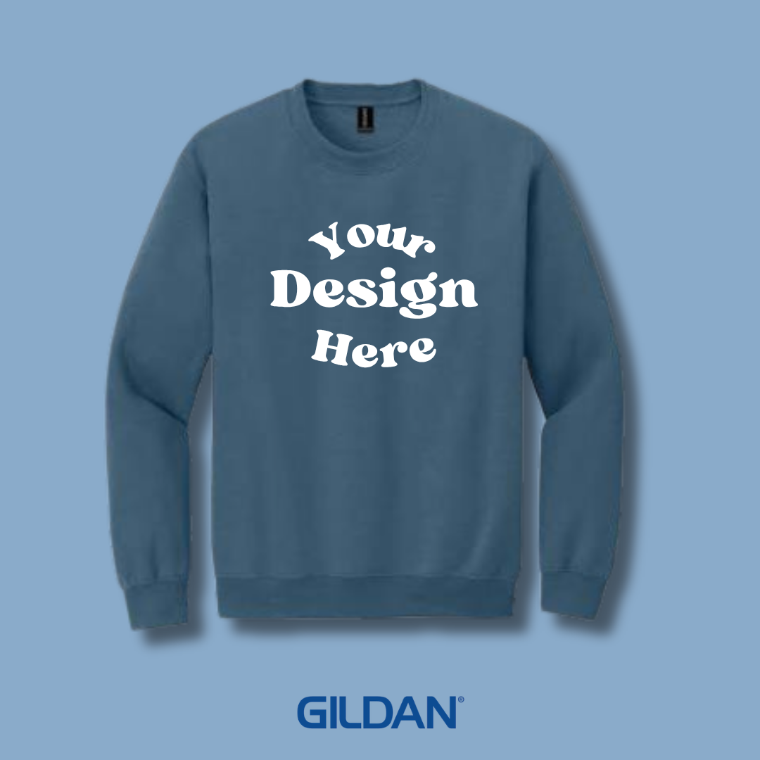 Custom Printed Gildan Sweat Shirt