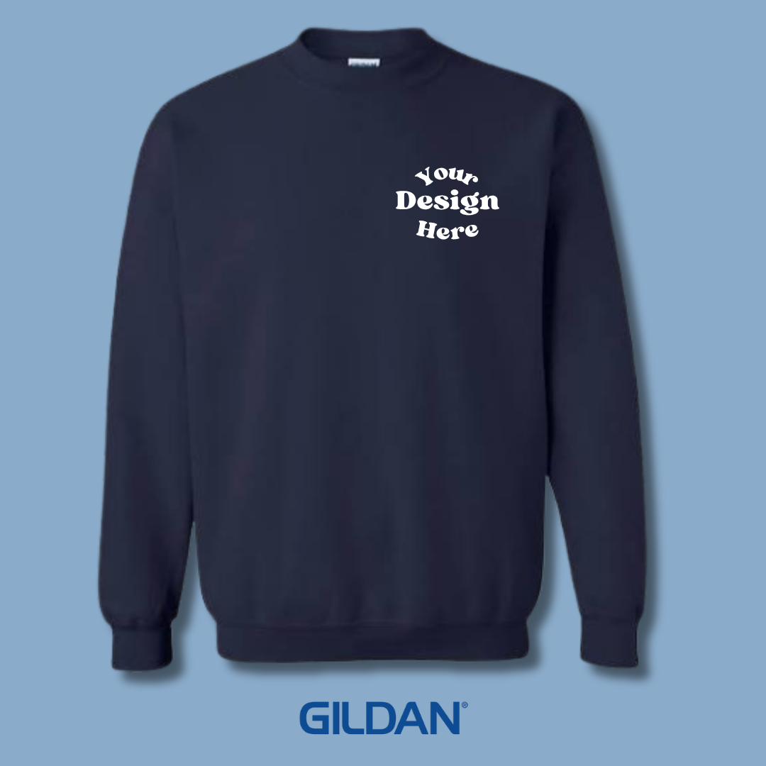 Custom Printed Gildan Sweat Shirt