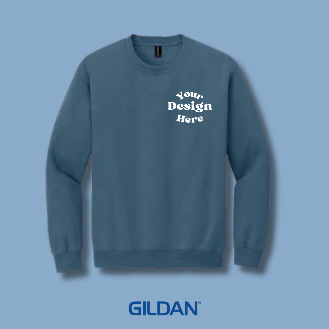 Custom Printed Gildan Sweat Shirt