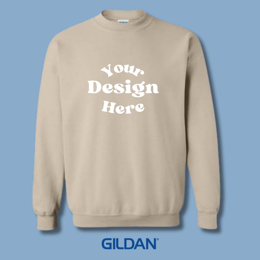 Custom Printed Gildan Sweat Shirt