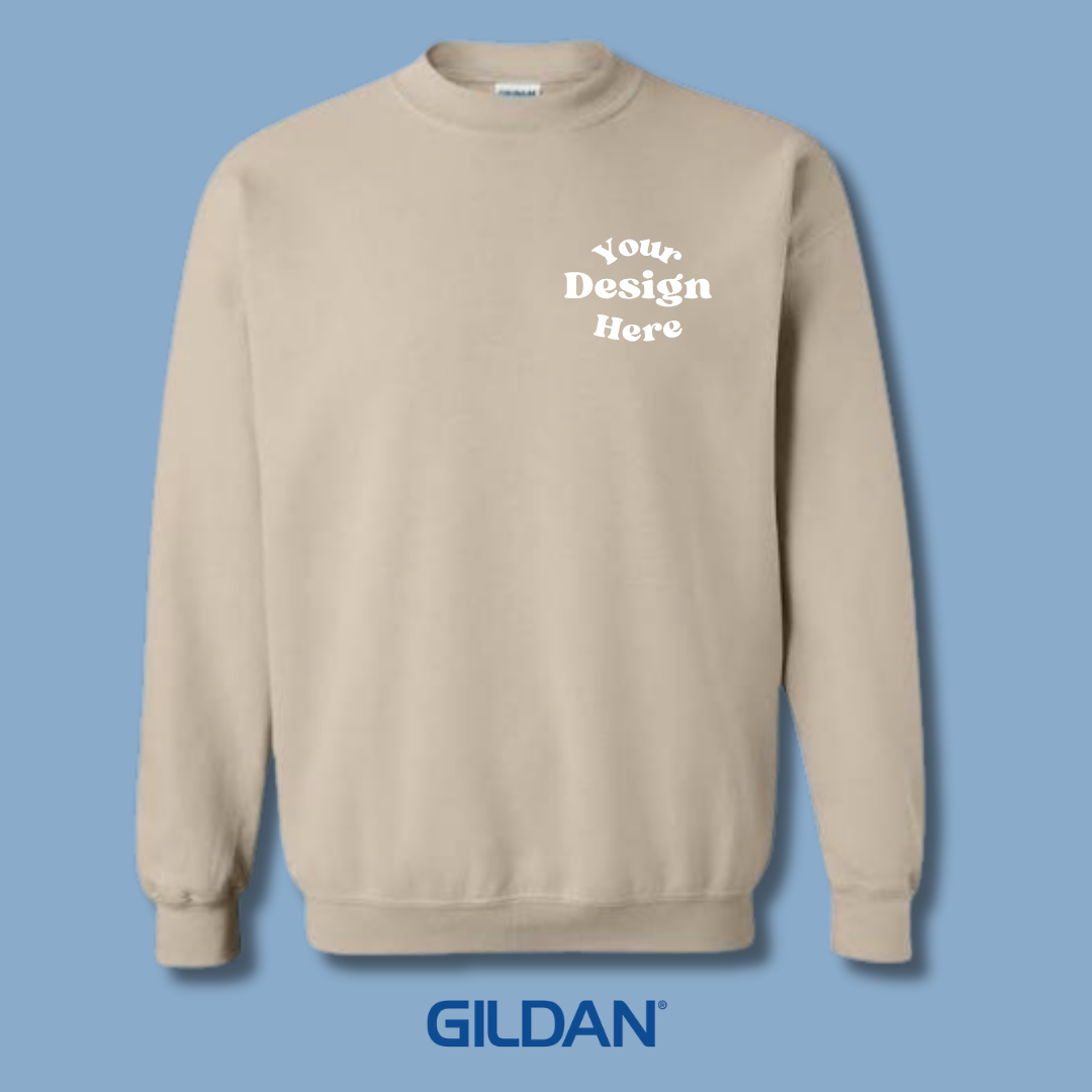 Custom Printed Gildan Sweat Shirt