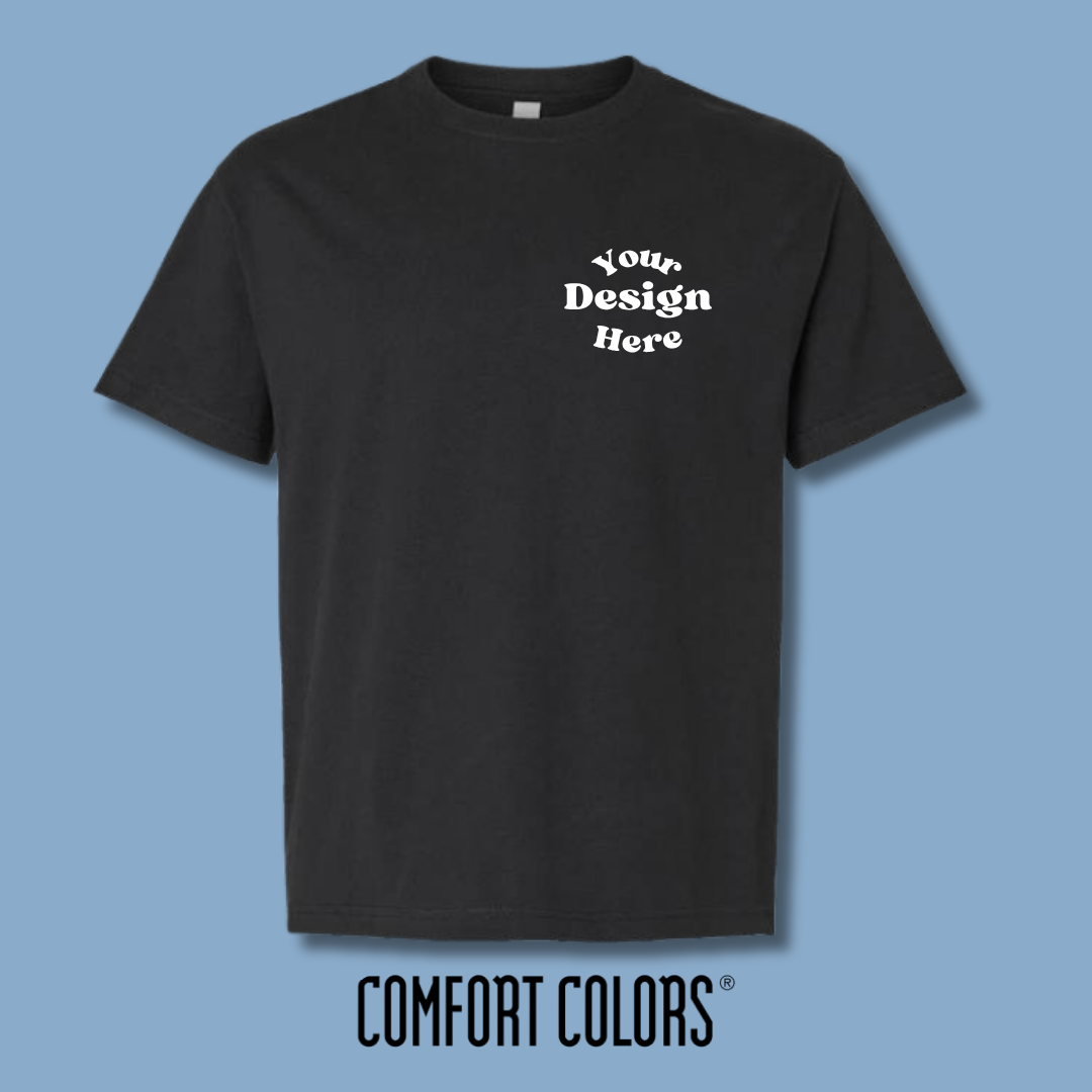 Custom Printed Comfort Colors T-Shirt