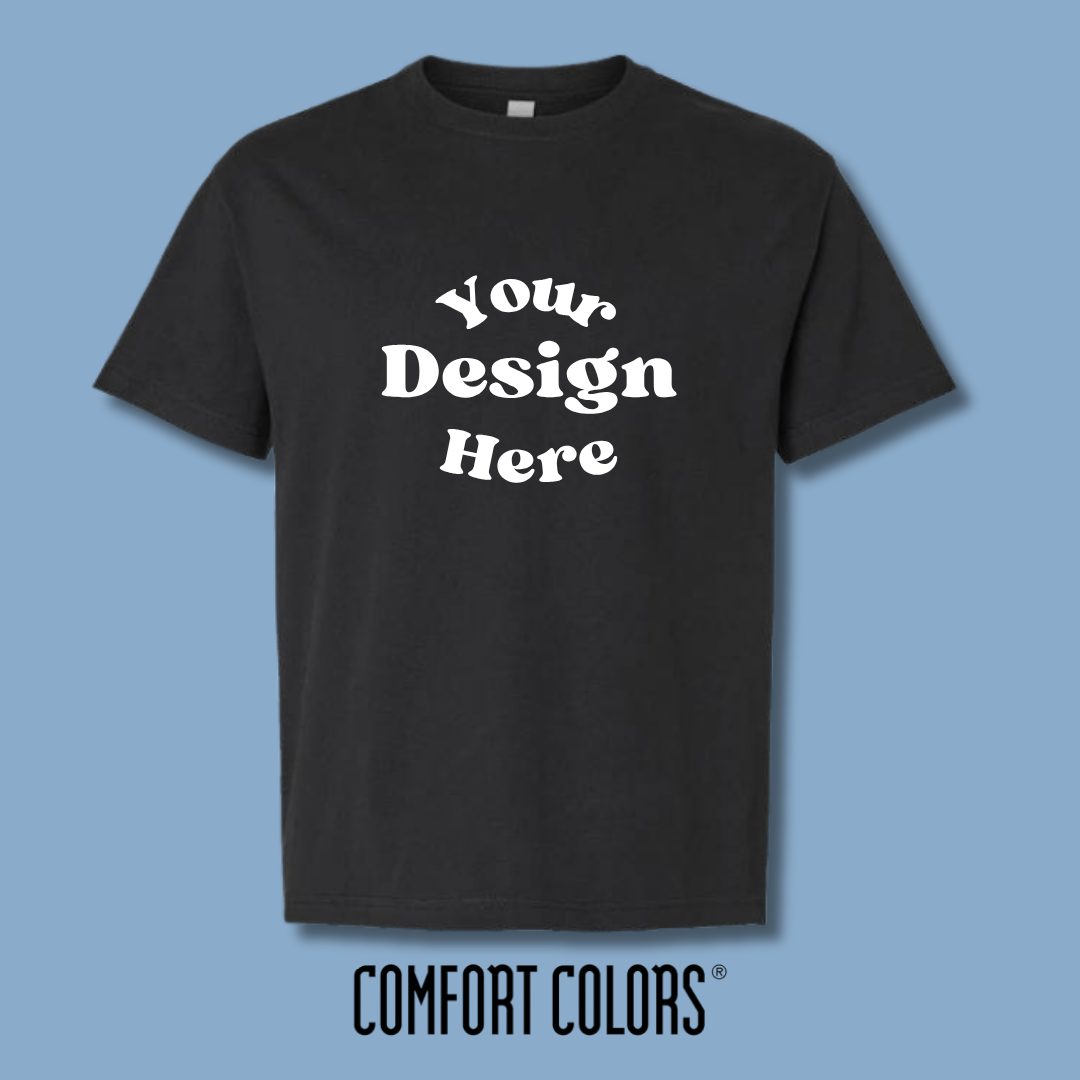 Custom Printed Comfort Colors T-Shirt
