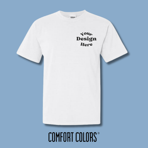 Custom Printed Comfort Colors T-Shirt