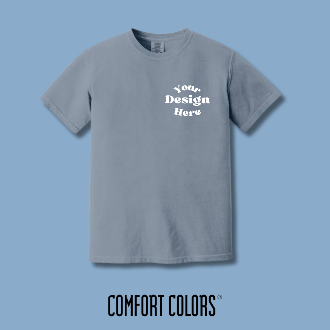 Custom Printed Comfort Colors T-Shirt