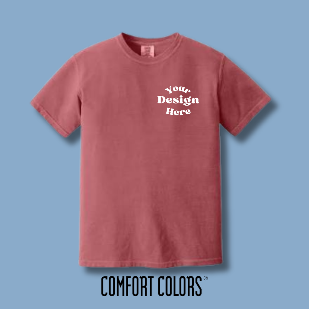 Custom Printed Comfort Colors T-Shirt
