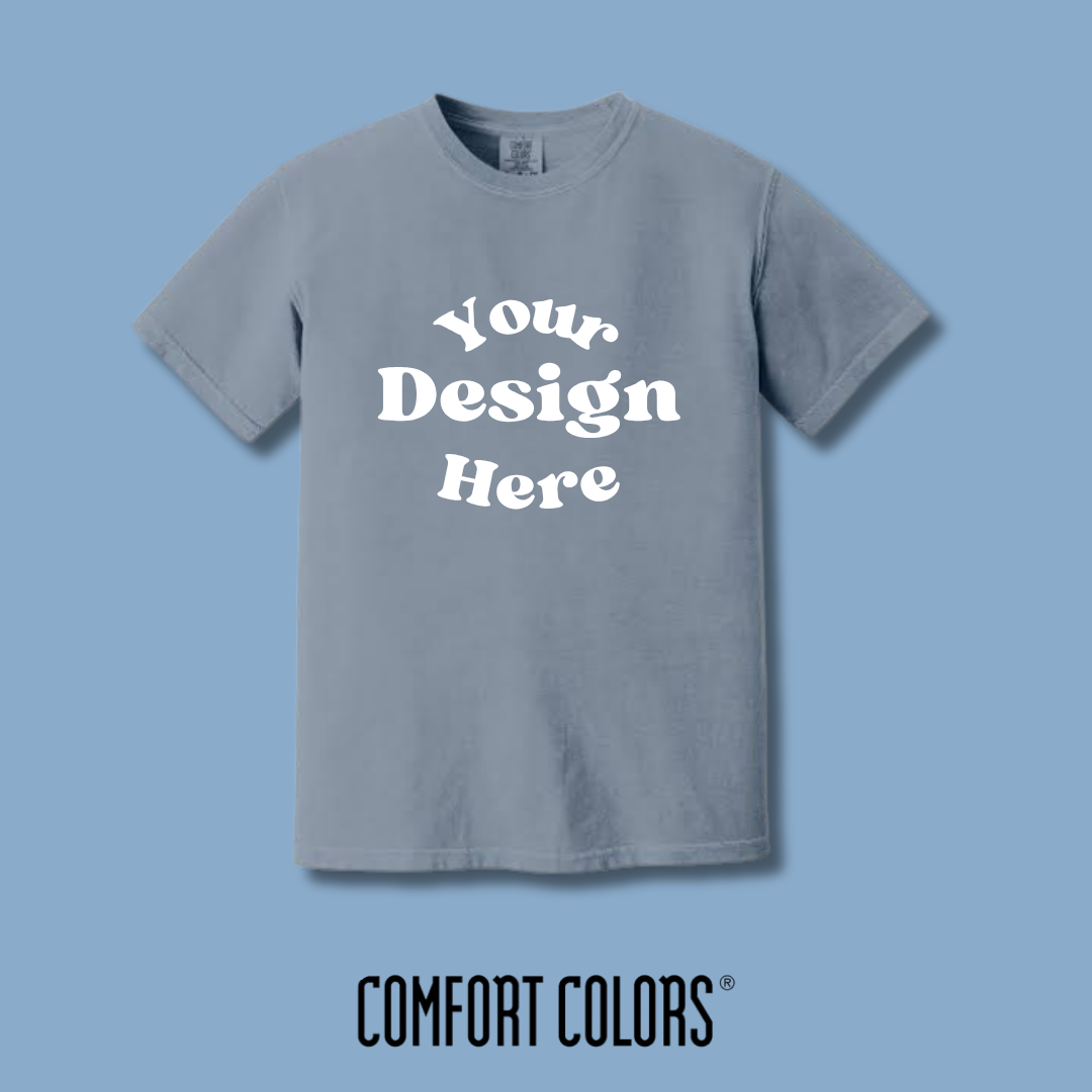 Custom Printed Comfort Colors T-Shirt