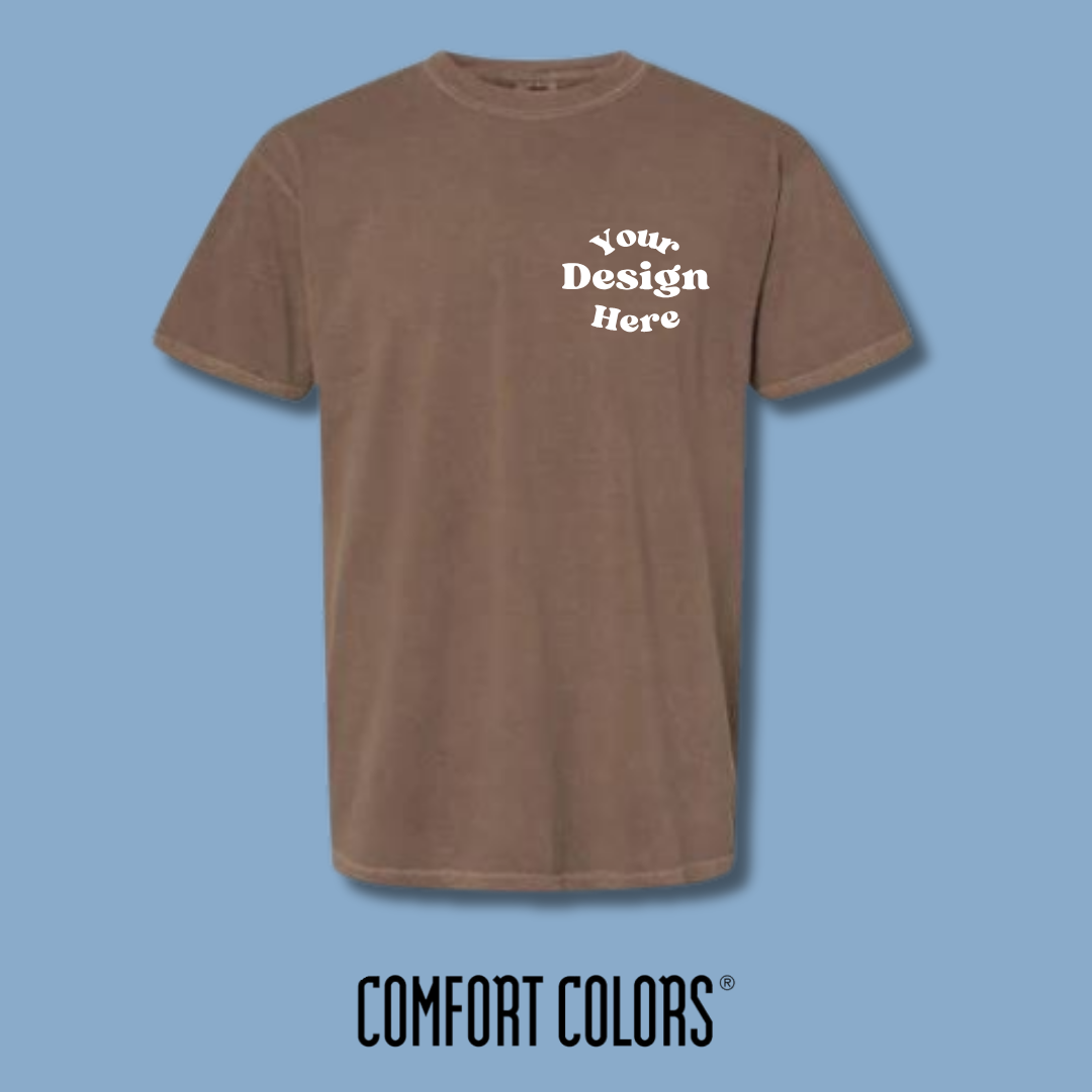 Custom Printed Comfort Colors T-Shirt