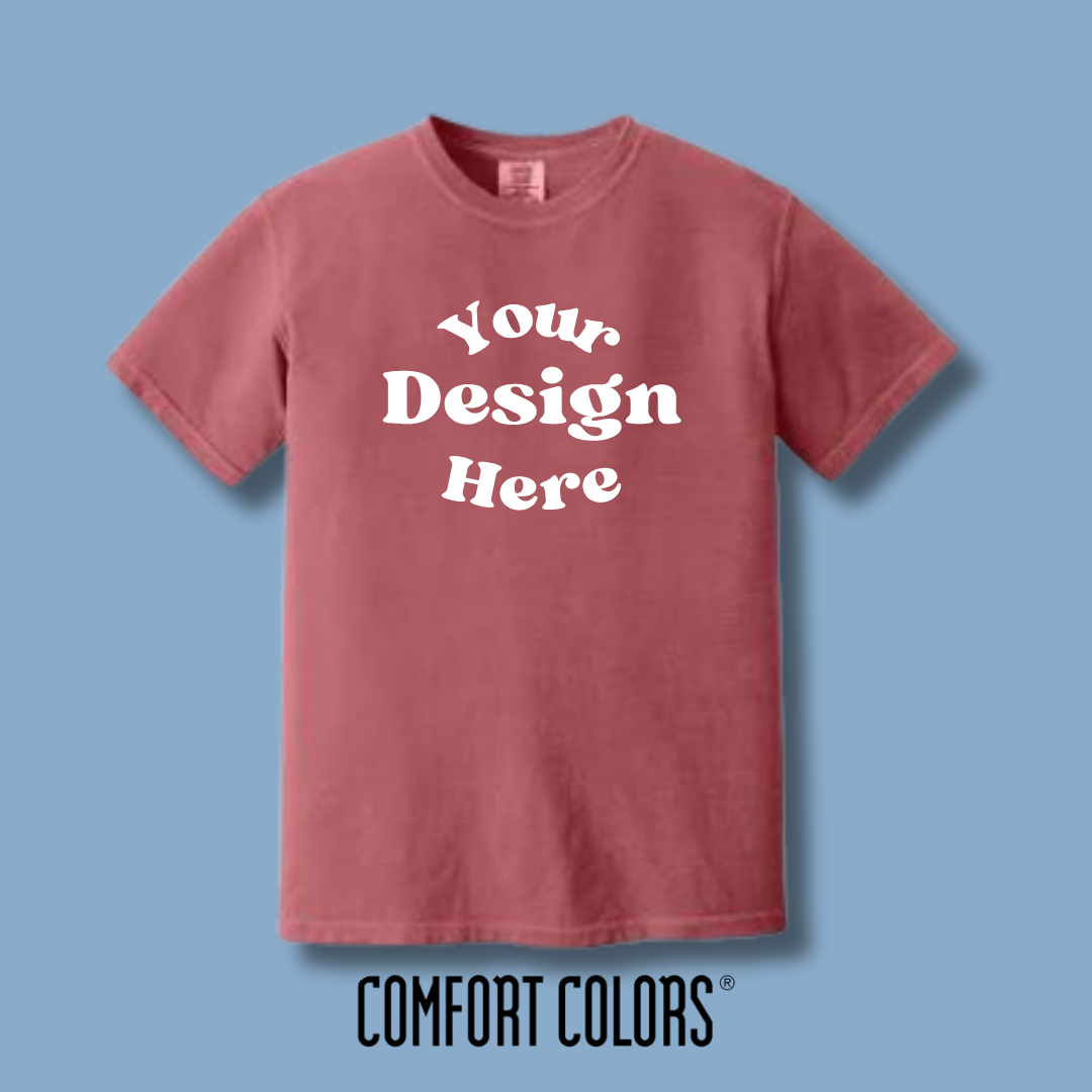 Custom Printed Comfort Colors T-Shirt