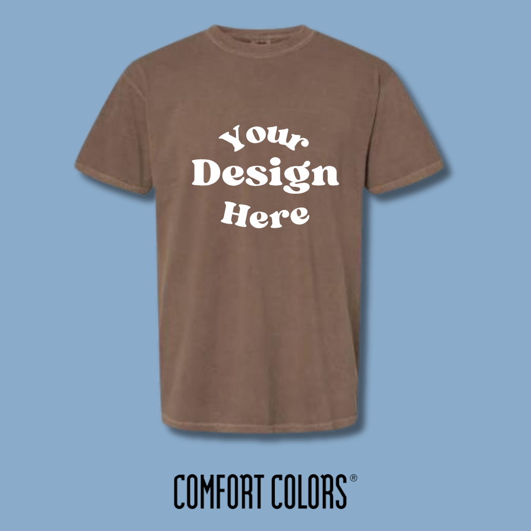 Custom Printed Comfort Colors T-Shirt