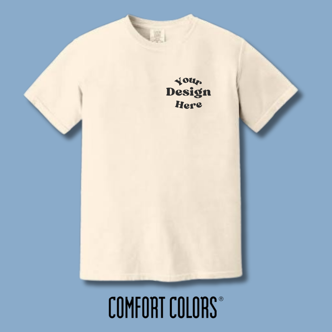Custom Printed Comfort Colors T-Shirt