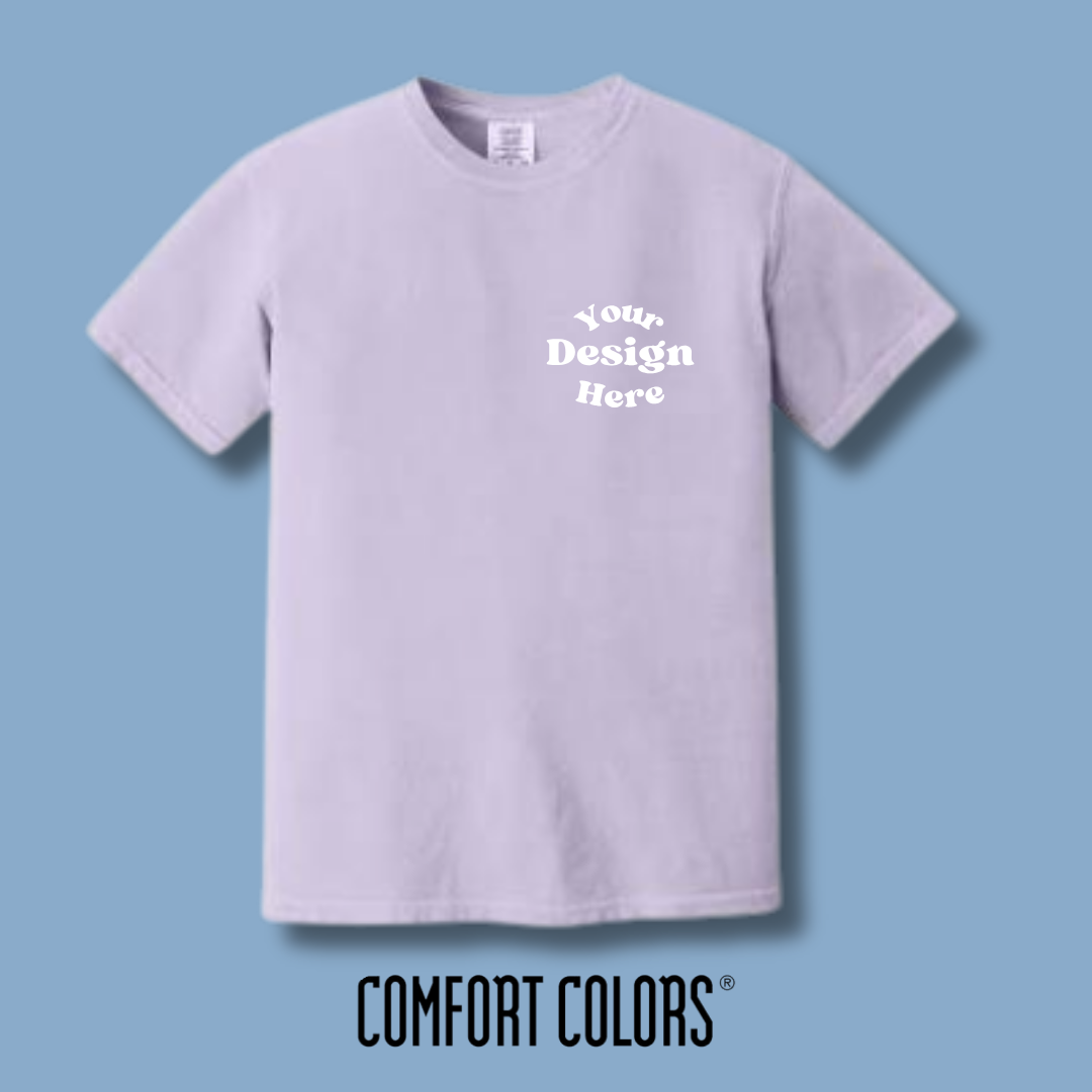 Custom Printed Comfort Colors T-Shirt