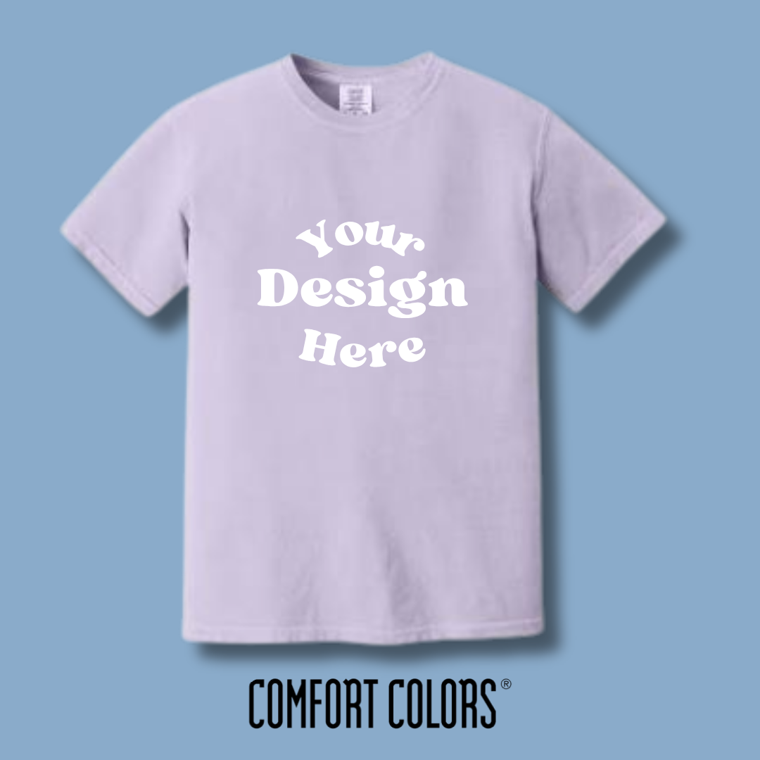 Custom Printed Comfort Colors T-Shirt