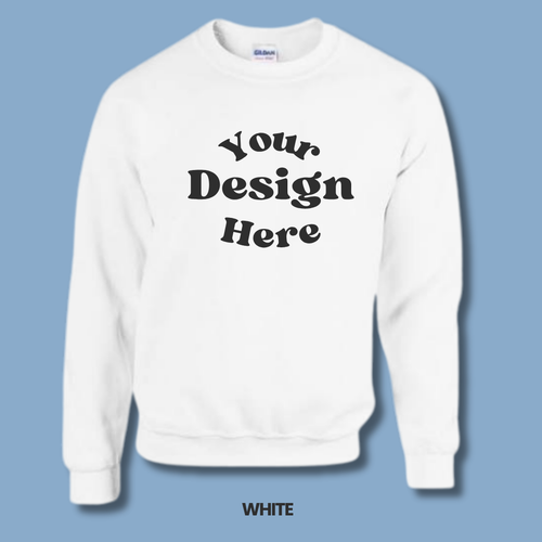 Custom Printed Gildan Sweat Shirt