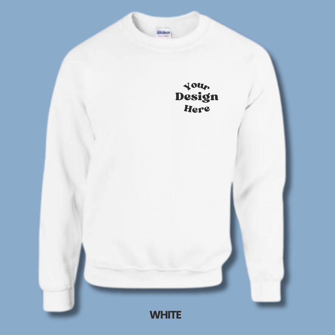 Custom Printed Gildan Sweat Shirt